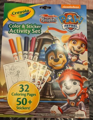 Crayola Paw Patrol Color & Sticker Activity Set : Target