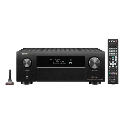 Denon AVR-X4700H 9.2-Channel 8K AV Receiver with 3D Audio and Alexa Voice Control (Factory Certified Refurbished)