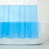 TOWN & COUNTRY PLAY Ciara Mod Colorblock Clear 100% PEVA Shower Curtain Liner - 3 of 4