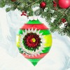 Christopher Radko 4.0 Inch Holiday Splendor Reflector Ornament Shiny Brite Vintage Inspired Tree Ornaments - 3 of 3
