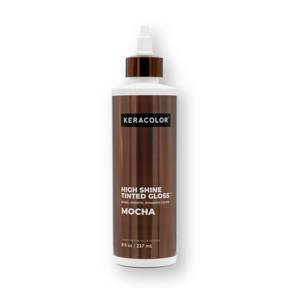Keracolor High Shine Tinted Gloss Mocha - 8 fl oz