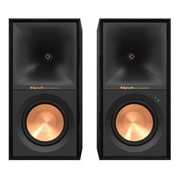 Klipsch R-50PM Powered Bookshelf Speakers with 5.25" Woofers - Pair