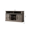 58 Inch TV Stand With Storage Cabinet And Shelves, Television Entertainment Center For Living Room-Cuddlewood - 4 of 4