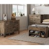 Acekool Shoe Storage Bench with Lift-Up Hidden Compartment, 3-Cube Open Rack & Cushion, Entryway and Hallway Seating Organizer - 4 of 4