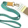 Wrapables Lanyard Keychain and ID Badge Holder, Blossoms & Birds - 3 of 4