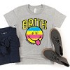 The Juniper Shop SmileyWorld Bruh Paint Drip Distressed Youth Short Sleeve Tee - 3 of 4