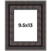 PosterPalooza | Photo Size 3.5" Wide Ornate Black Frame - UV Acrylic, Foam Board Backing, Hanging Hardware - 2 of 4