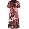 CITY CHIC | Women's Plus Size  Cammy Print Dress - dusky rose - 20W - 4 of 4