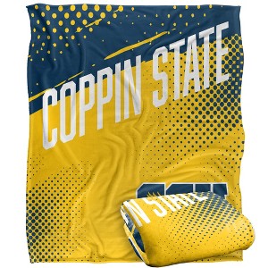 Coppin State University Fan Zone Silky Touch Super Soft Throw Blanket 50x60 - 1 of 4