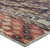 2'6"x10' Kate Lester & Minerva Geometric Runner Rug Brown/Terracotta - Jaipur Living: Vintage Indoor Low Pile Rug - 2 of 4