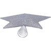 Kurt Adler Star Christmas Tree Topper, Blue & Silver, 13.5" - 4 of 4