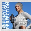 TrailHeads Women's Ponytail Headband for Winter - Moisture Wicking for Running, Sports, Workouts - 2 of 4