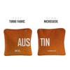 Skip's Garage | Gameday Austin Synergy Pro Orange Cornhole Bags (Set of 4) - 2 of 4