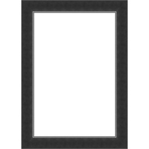 Amanti Art Corvino Black Narrow Framed Dry Erase Magnetic Board - 1 of 4