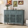 Vatros 3 Door 3 Drawer Storange Cabinet American Sideboard Cabinet - 2 of 4