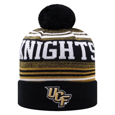 NCAA UCF Knights Men's Rupture Knit Cuffed Beanie with Pom