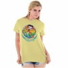 Betty Boop Cartoon Cancer Zodiac Sign Womens Graphic T Shirt Tees Brisco Brands - 4 of 4