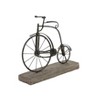 Vintage Reflections Rustic Iron and Wood Penny-Farthing Model Bicycle (14") - Olivia & May: Antique-Inspired Tabletop Sculpture - 4 of 4