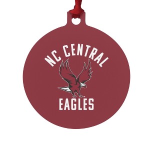 North Carolina Central Eagles Logo Aluminum Holiday Christmas Tree Ornament - 1 of 4