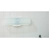 Sunset Lighting 14"  Bath Light with Opal Glass, White Finish - 3 of 4