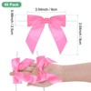Unique Bargains Polyester Multipurpose Use Durable Flexible Gift Wrap Bows 50 Pcs - 3 of 4