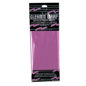 Gleam 'N Wrap Metallic Sheets, Choose your color, 18" x 30", (12/Pkg) - 1 of 1