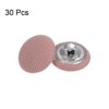 Unique Bargains Suit Dress Blouse Aluminum Fabric Cloth Covered Sewing Buttons 30 Pcs - 3 of 4