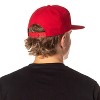 DC Comics The Flash nice Embroidered Logo Snapback Cap Hat - 4 of 4