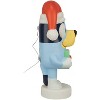 Gemmy Lighted Blow Mold Outdoor Décor Bluey 24" Bluey, Multicolored - 4 of 4