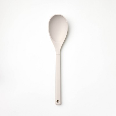 Silicone Solid Spoon Dark Gray - Figmint™