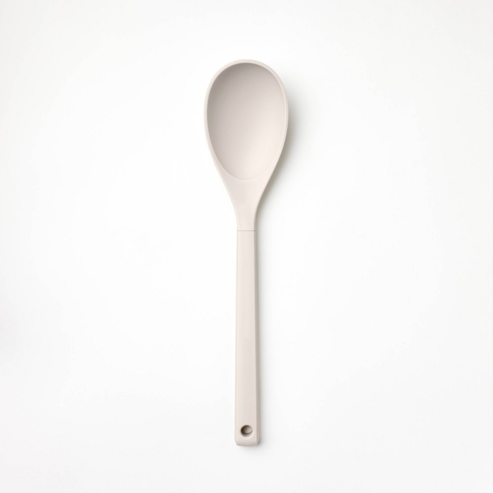 Soft Grip Nylon Solid Spoon Gray - Figmintâ„¢