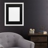Trademark Fine Art 11"x14" Heavy Duty Eggshell Frame with Black Mat - 3 of 3