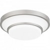 Quoizel Lighting Cromwell 1 - Light Flush Mount in  Brushed Nickel - 3 of 4
