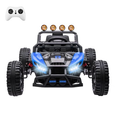 24V Ride on Car for Kids, Electric Car with Remote Control, Single Seater Kid Electric Ride on Toys with Bluetooth