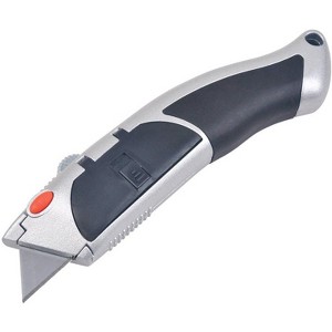 Steel Grip 7 in. Retractable Auto Reload Utility Knife Silver 1 pk - 1 of 1