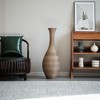 Infurnic Decorative Vases Generously Sized Vases Vase with Modern Design for Living Room, Entryway, or Hallway, Brown, 12.6"*7.1"*40.2" - 2 of 4