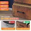 BestMassage 5/8/9-Drawer Fabric Dresser with Wood Top Versatile Storage Cabinet Organizer with Steel Frame - 4 of 4