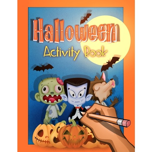 Halloween Activity And Puzzle Book For Kids - By Little Whimsey (paperback)  : Target