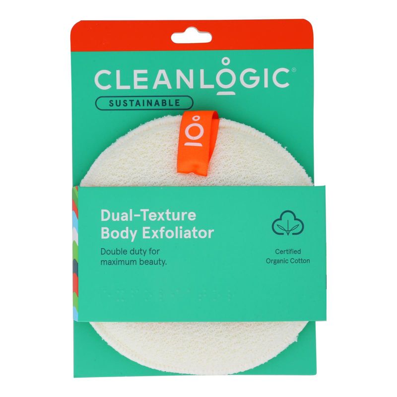 Cleanlogic Dual-Texture Body Exfoliator - 1 ct, 1 of 5