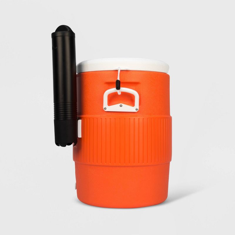 Igloo 10 gal Seat Top Water Jug with Cup Dispenser - Orange, 3 of 13