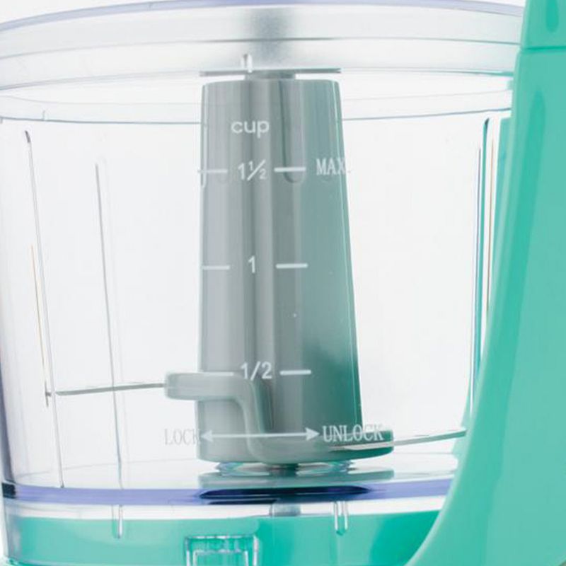 Brentwood 1.5 Cup Mini Food Chopper in Blue, 4 of 5