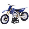 Yamaha YZ450F Dirt Bike Motorcycle Blue and Black 1/6 Die cast Model by New Ray - 2 of 4
