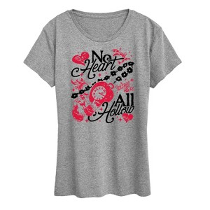 Women's - The Wizard of Oz - No Heart All Hollow Short Sleeve Graphic T-Shirt - 1 of 4