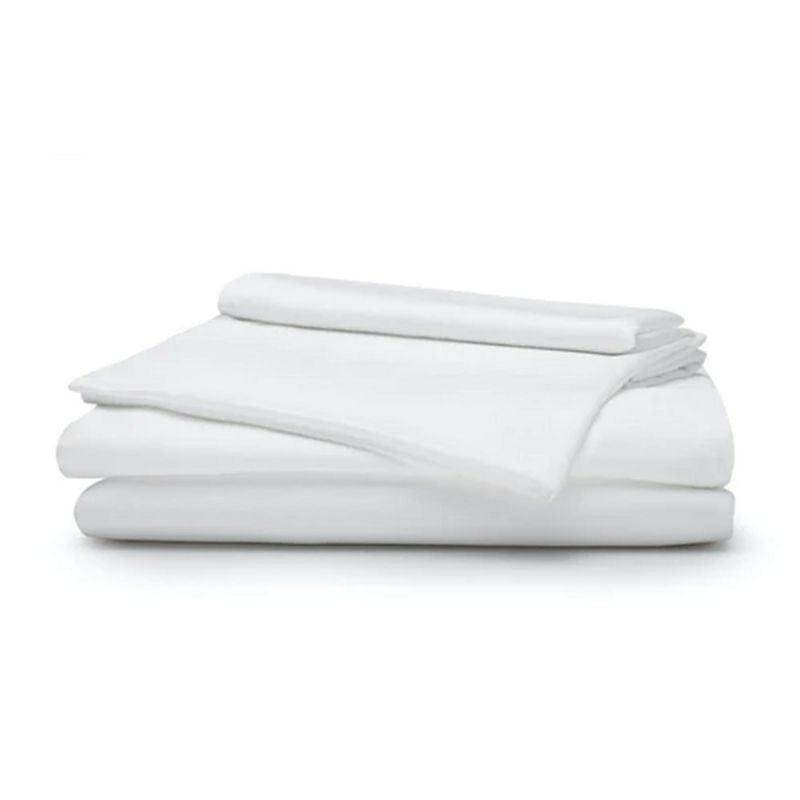 Sleepgram Viscose from Bamboo Bed Sheet Set w/2 Pillowcases, 1 of 5
