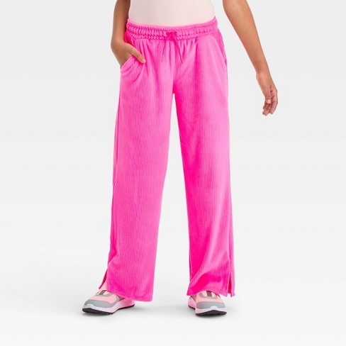 All in Motion Girls Light Pink Jogger Athletic Pants size XL 14-16