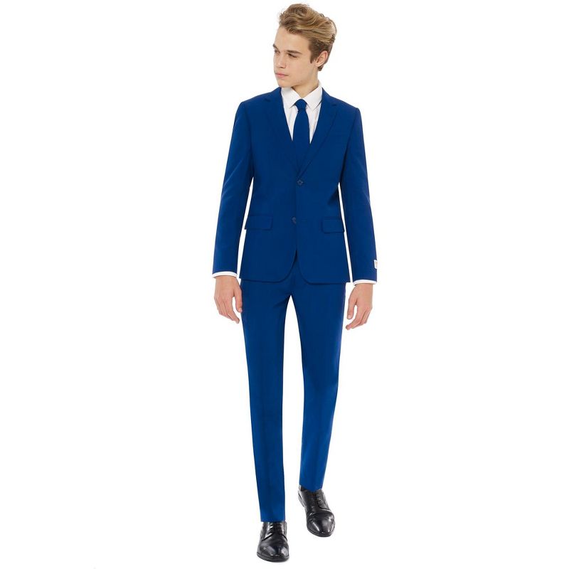 OppoSuits Teen Boys Solid Color Suits, 1 of 5