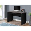 Monarch Specialties Computer Desk Home Office Laptop 48InchL Work Laminate Black Grey Contemporary Modern - 4 of 4