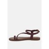 Stallone Black Braided Flat Sandals - 3 of 4