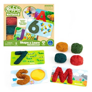 Educational Insights Playfoam Naturals Shape & Learn Letters & Numbers Set - 1 of 4