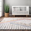 Nuloom Angela High-Low Modern Diamond Tassel Indoor Area Rug - image 4 of 4